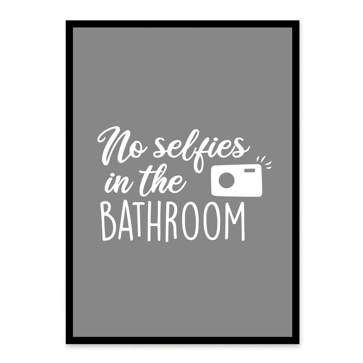 badeværelse plakat toilet