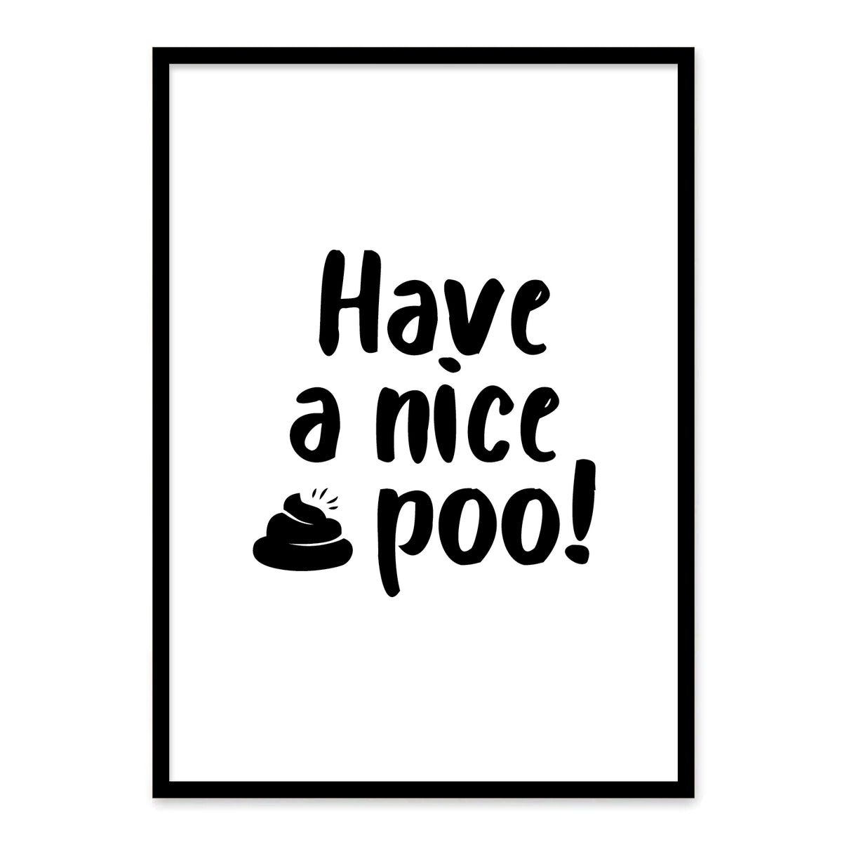badeværelse plakat toilet