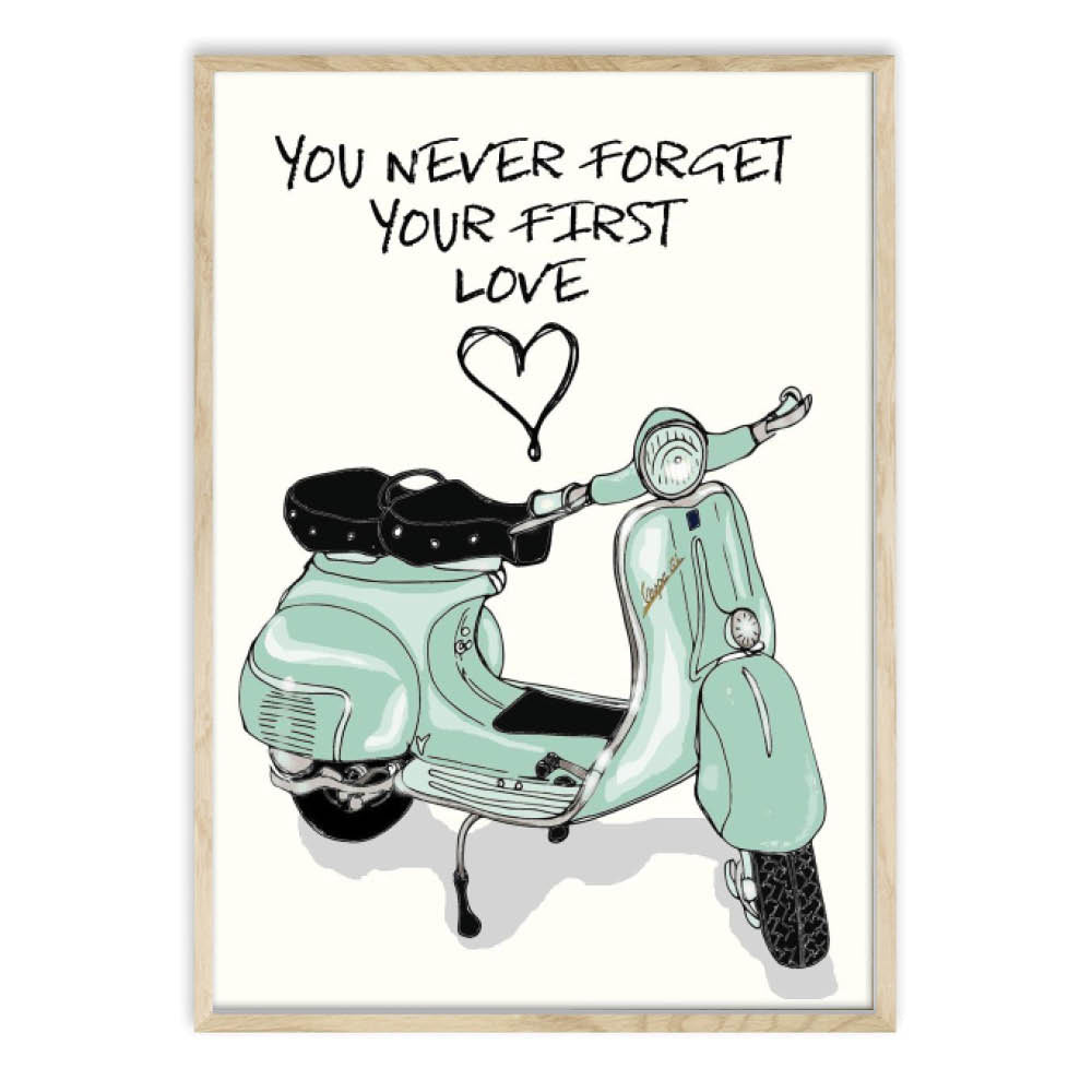 Vespa - Plakat